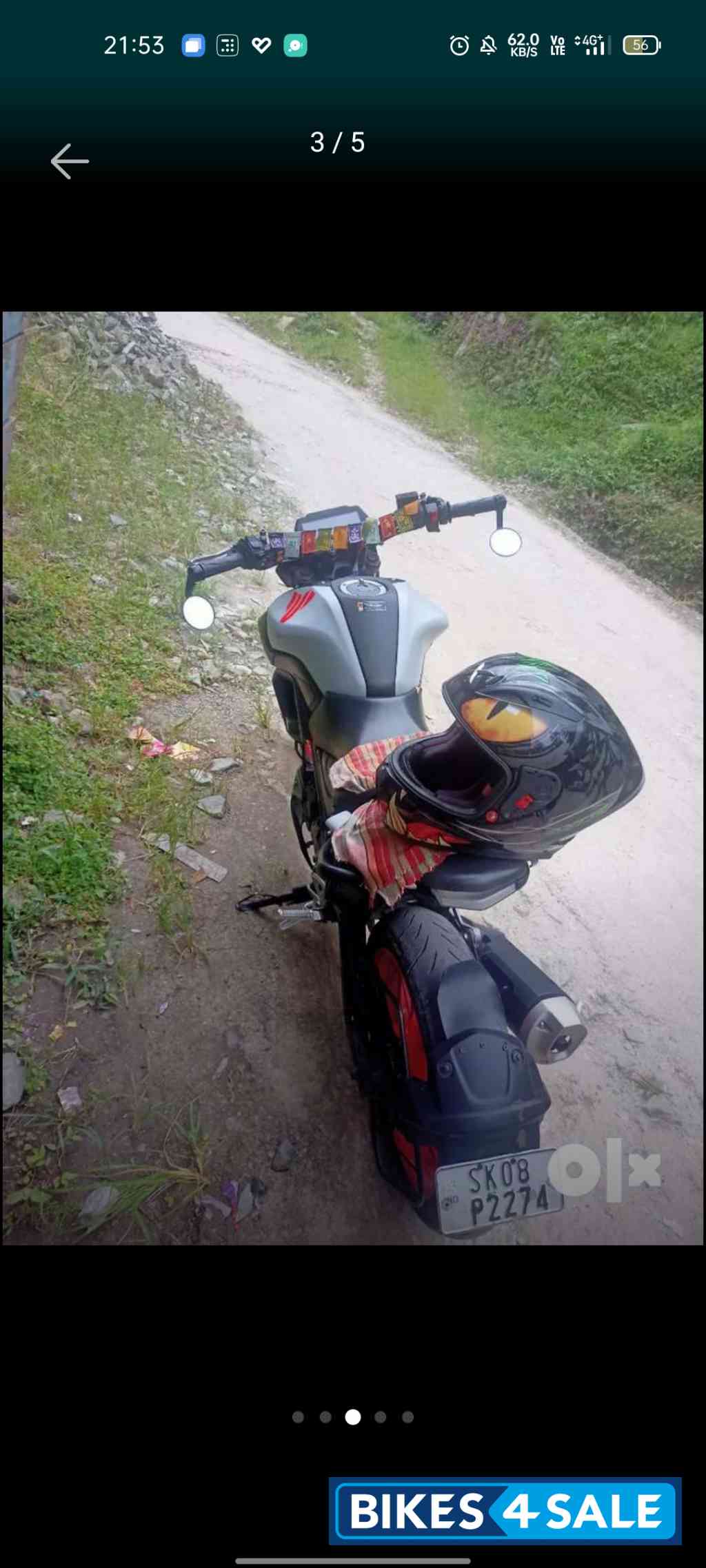 International Varient Yamaha MT-15 BS6