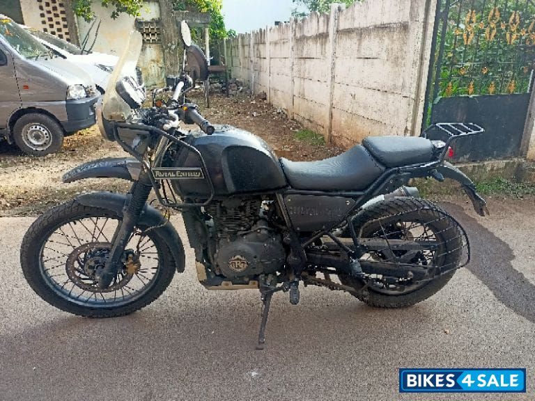 Black Royal Enfield Himalayan