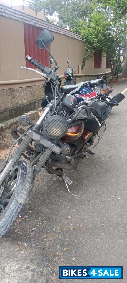 Brown Bajaj Avenger Street 150