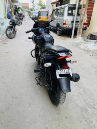 Blue Black Bajaj Pulsar 220F BS6