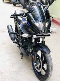 Blue Black Bajaj Pulsar 220F BS6