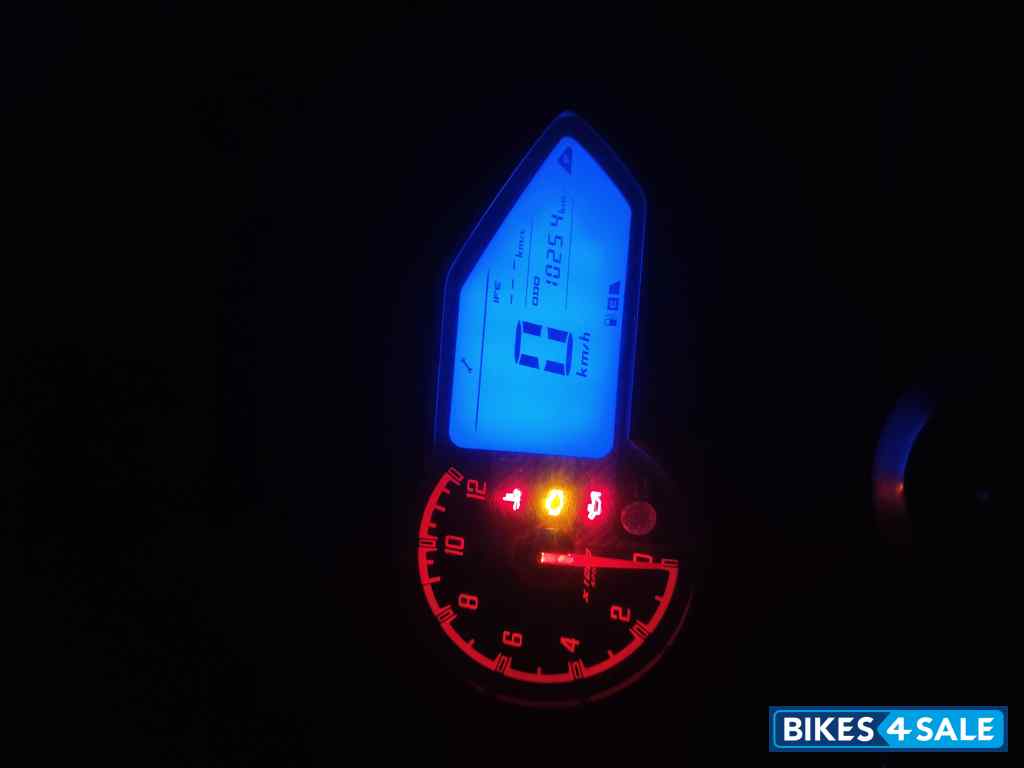 Blue Black Bajaj Pulsar 220F BS6