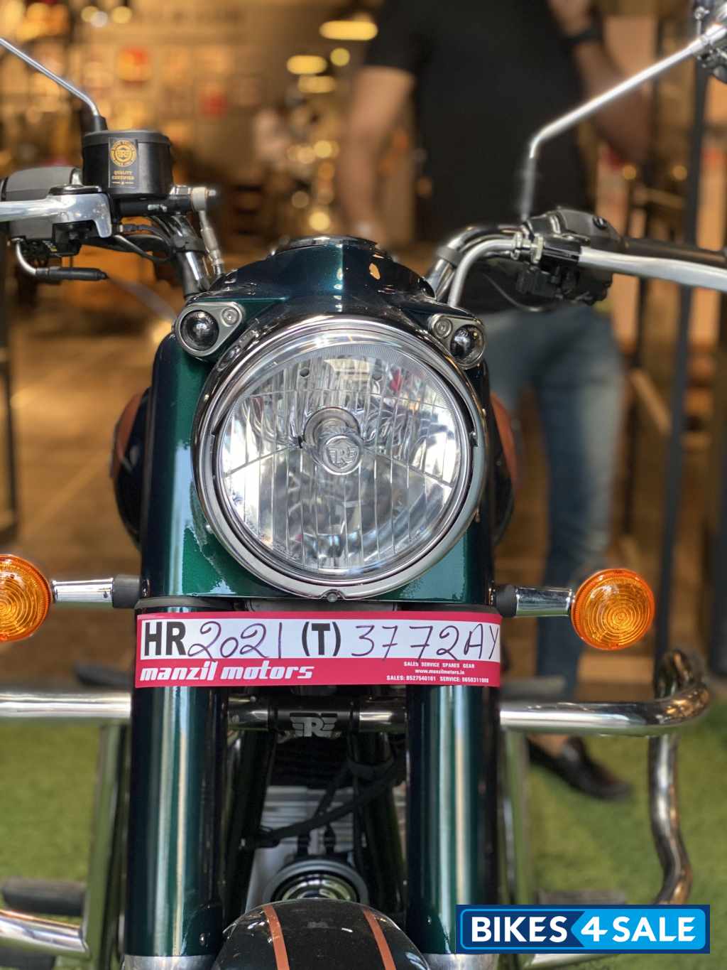 Halcyon Green Royal Enfield Classic 350