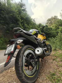 Fairy Yellow TVS Raider Split Seat