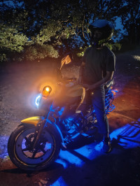 Fairy Yellow TVS Raider Split Seat