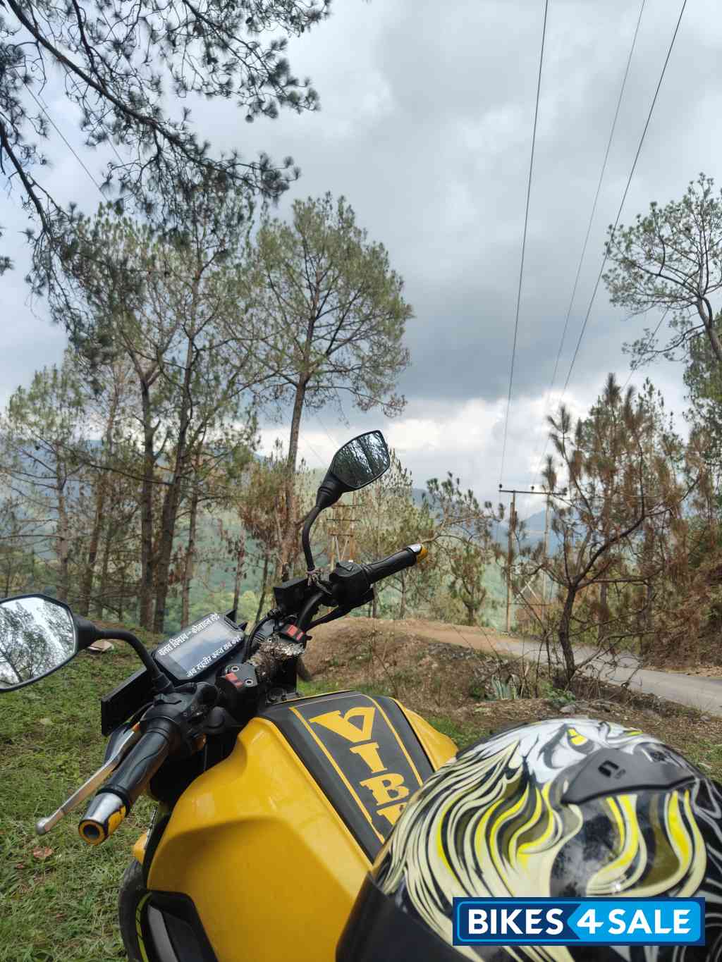 Fairy Yellow TVS Raider Split Seat