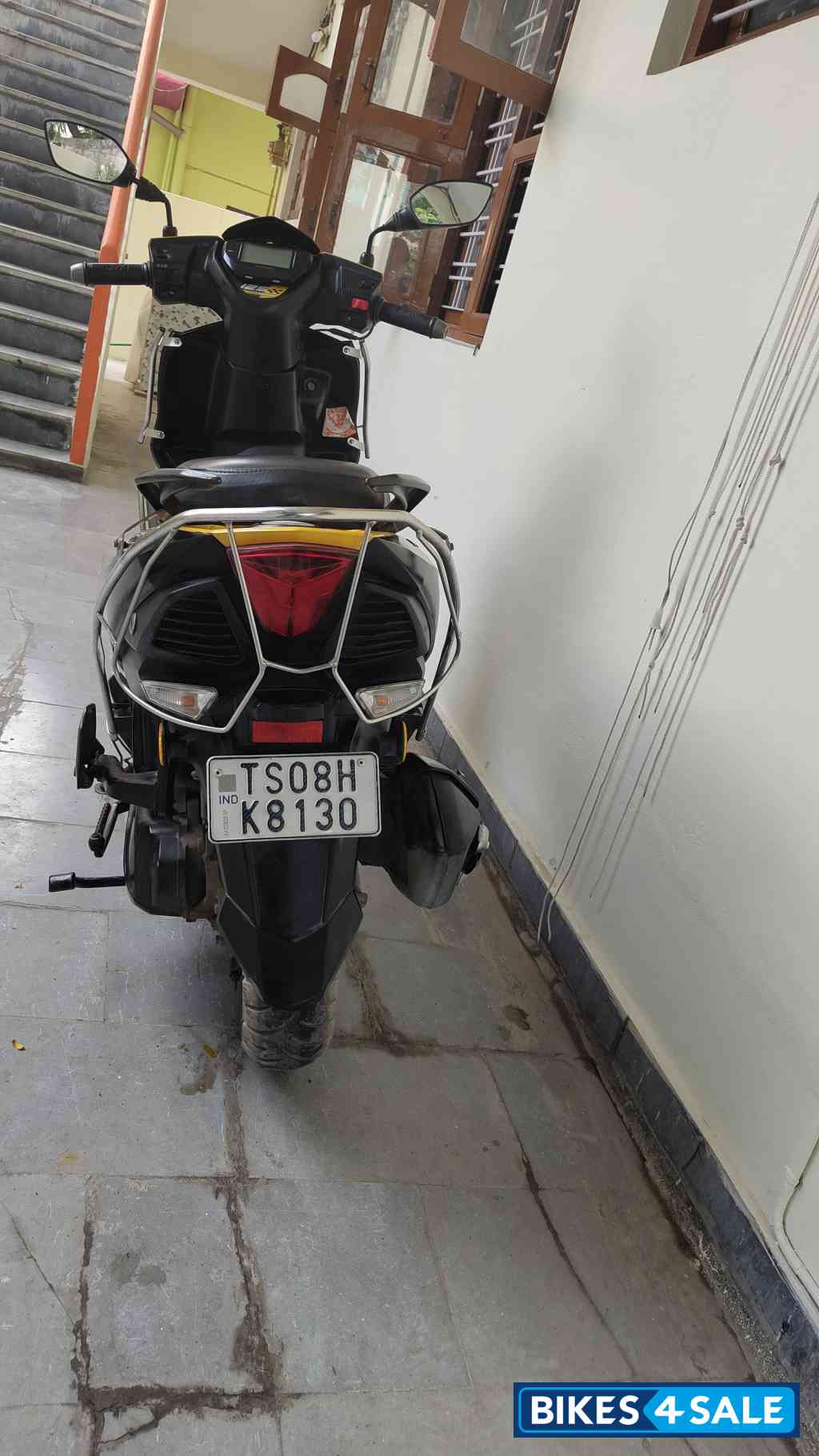 Yellow+black TVS NTORQ 125 Race Edition BS6