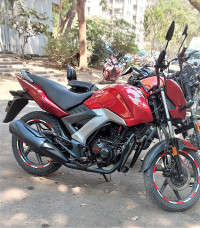 Red Honda CB Unicorn 160