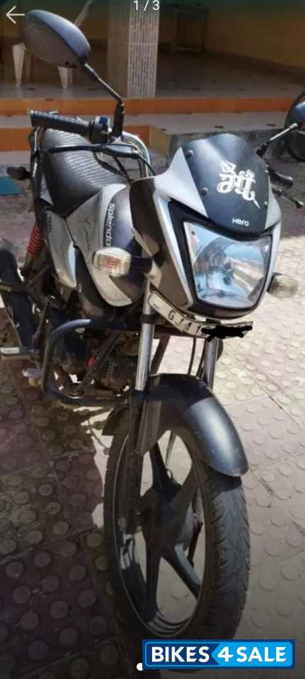 Silver Hero Splendor iSmart