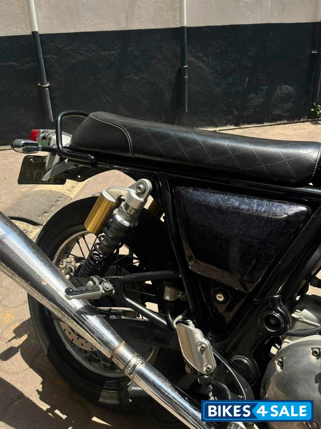Black Royal Enfield Interceptor 650 Twin