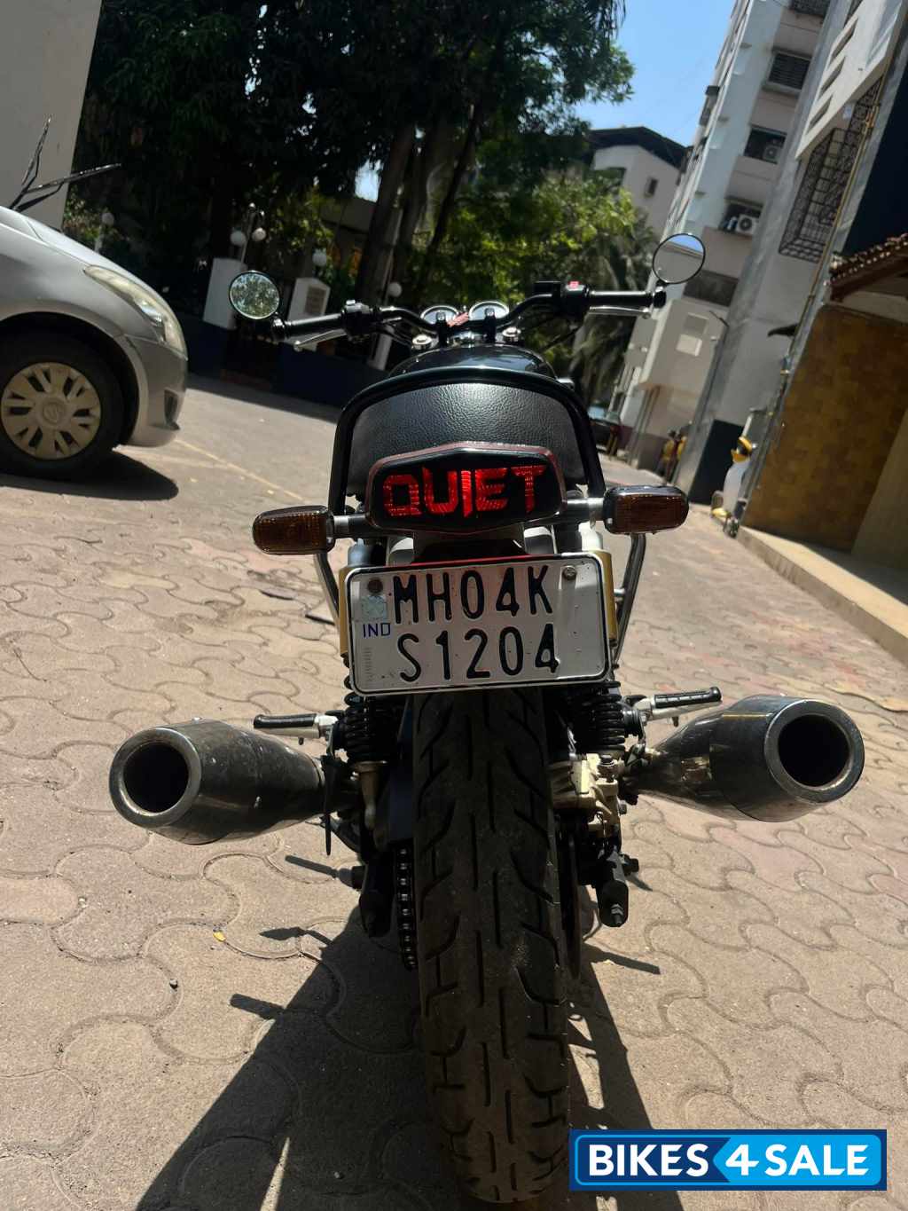 Black Royal Enfield Interceptor 650 Twin