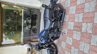 Blue Yezdi Roadster Dark