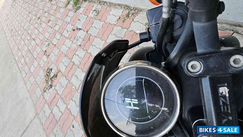 Blue Yezdi Roadster Dark