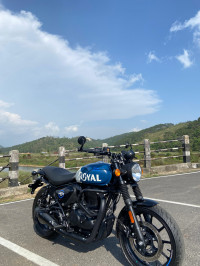 Rebel Bkue Royal Enfield Hunter 350 Metro