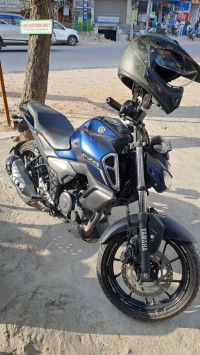 Matt Blue Yamaha FZ-S FI V3 BS6