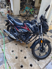 Black Honda Shine 125 Disc