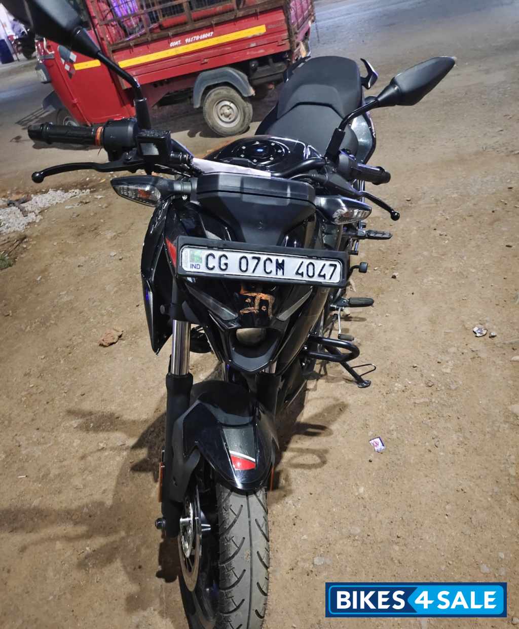 Black Bajaj Pulsar N160 Dual Channel ABS