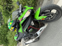 Lime Green Kawasaki Ninja 300 BS6