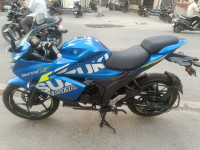 Blue Suzuki Gixxer SF Moto GP