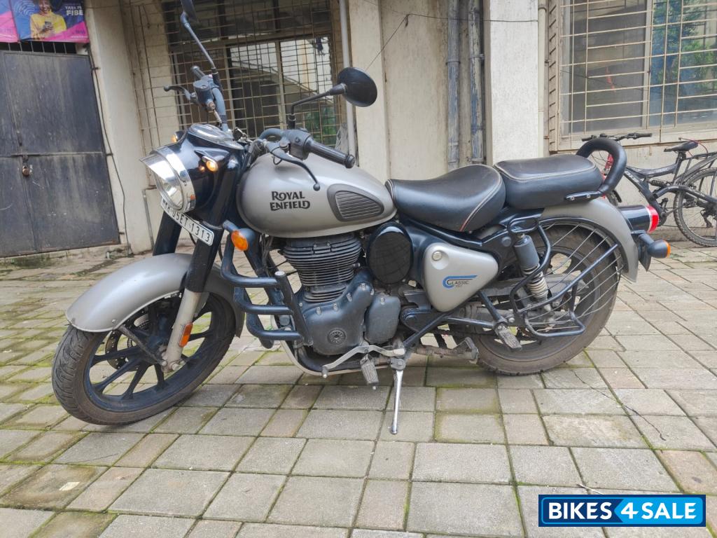 Gunmetal Grey Royal Enfield Classic 350 Dual Channel BS6