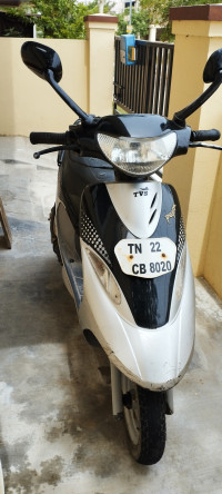 Black & Grey TVS Scooty Pep Plus