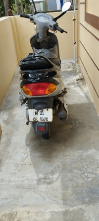 Black & Grey TVS Scooty Pep Plus