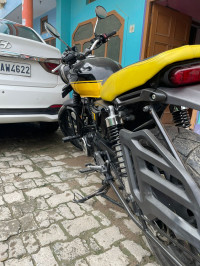 Black And Yellow Honda CB350RS