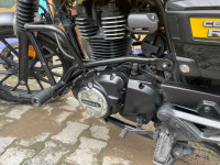 Black And Yellow Honda CB350RS