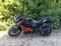 Black Bajaj Pulsar N250 Dual Channel ABS