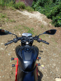 Black Bajaj Pulsar N250 Dual Channel ABS