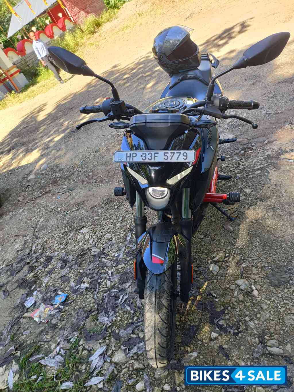 Black Bajaj Pulsar N250 Dual Channel ABS