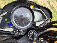 Yellow Bajaj Pulsar 200 NS