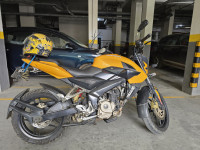Yellow Bajaj Pulsar 200 NS