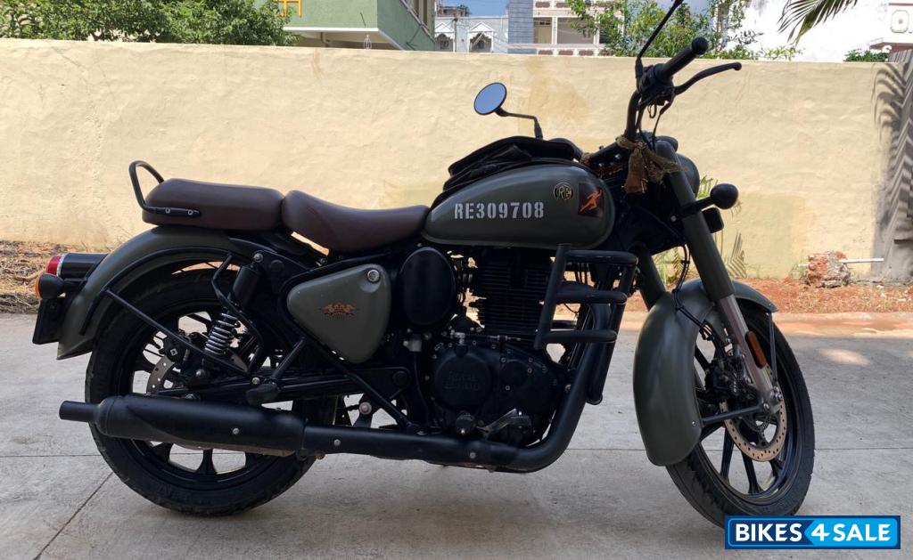 Signals Marsh Grey Royal Enfield Classic 350 Dual Channel BS6