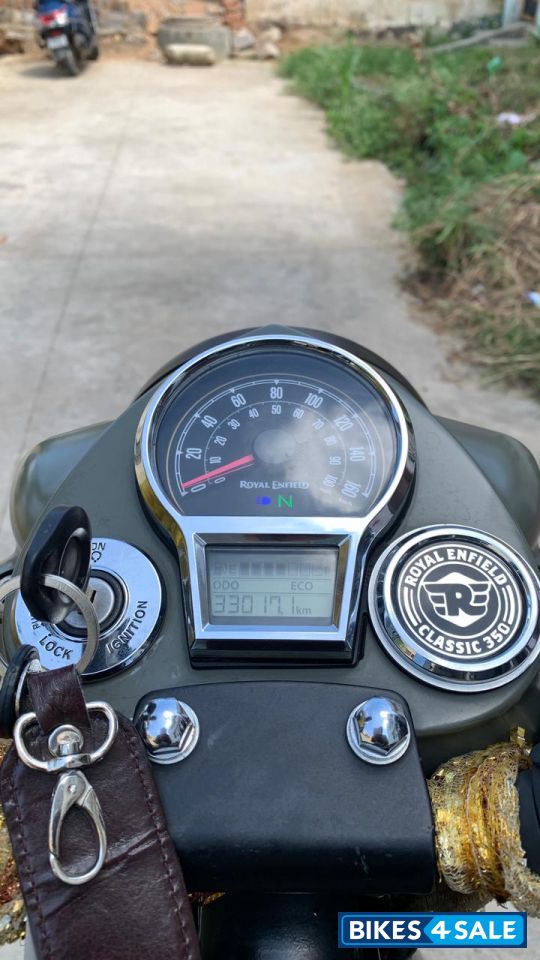 Signals Marsh Grey Royal Enfield Classic 350 Dual Channel BS6