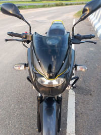 Black Decal Green Bajaj Pulsar 150 DTSi