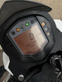 White KTM Duke 200 ABS