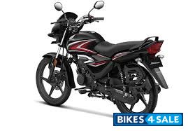 Glossy Black Honda Shine 125 Drum