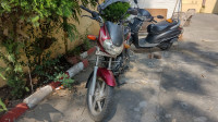 Red Bajaj Discover 110