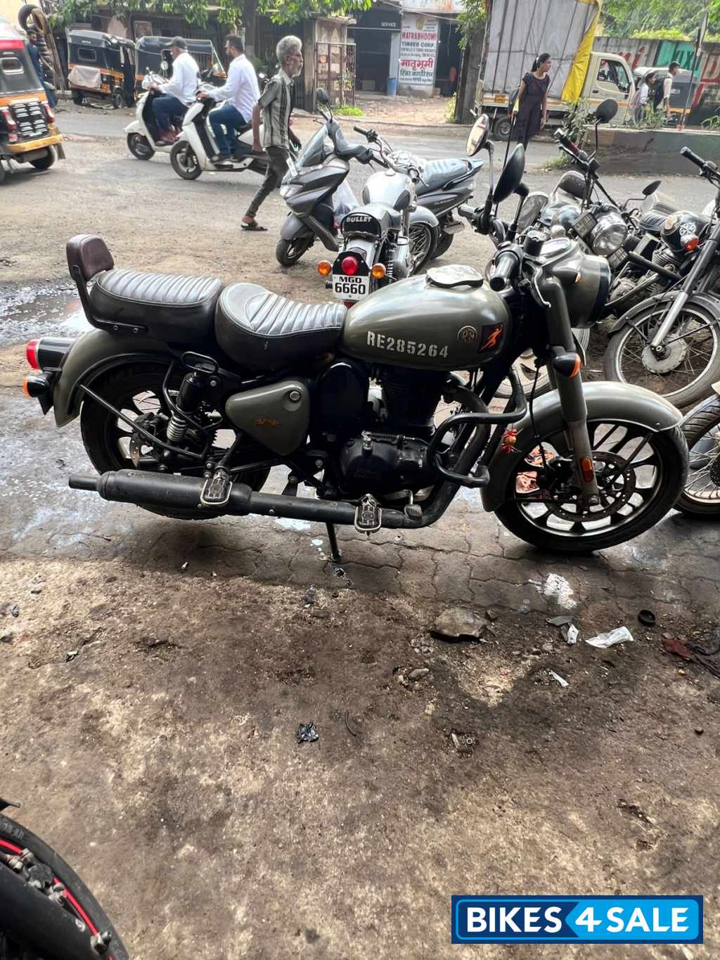 Military's Royal Enfield Classic 350 Dual Channel BS6 Military's Royal Enfield Classic 350 Dual Channel BS6
