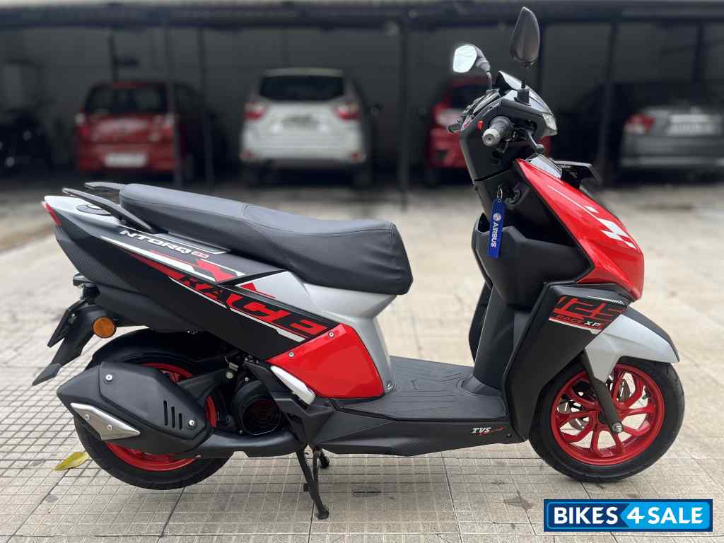 Red And Black TVS NTORQ 125 Race XP