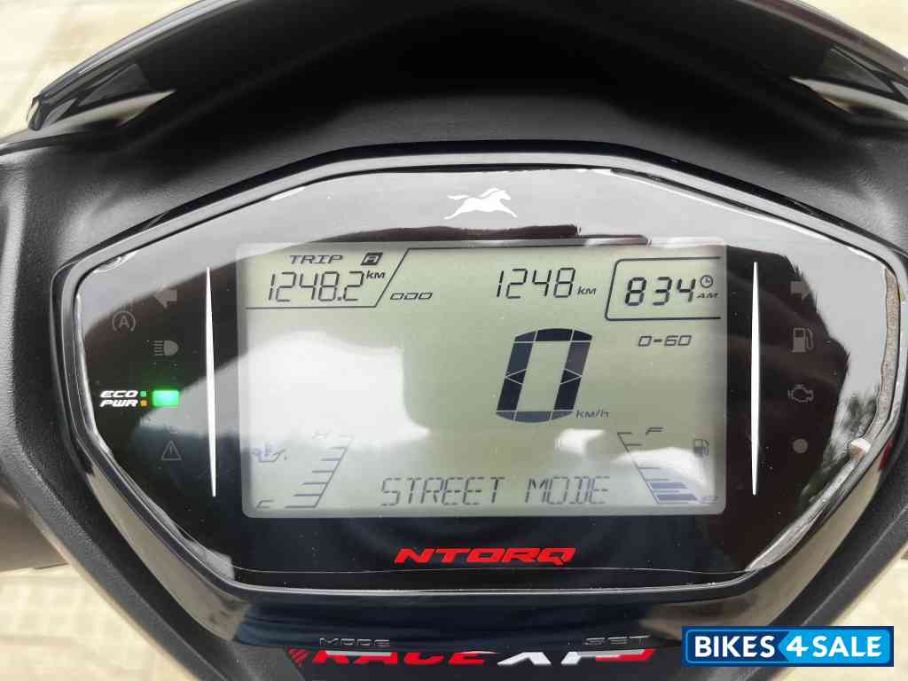 Red And Black TVS NTORQ 125 Race XP