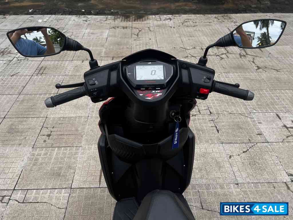 Red And Black TVS NTORQ 125 Race XP