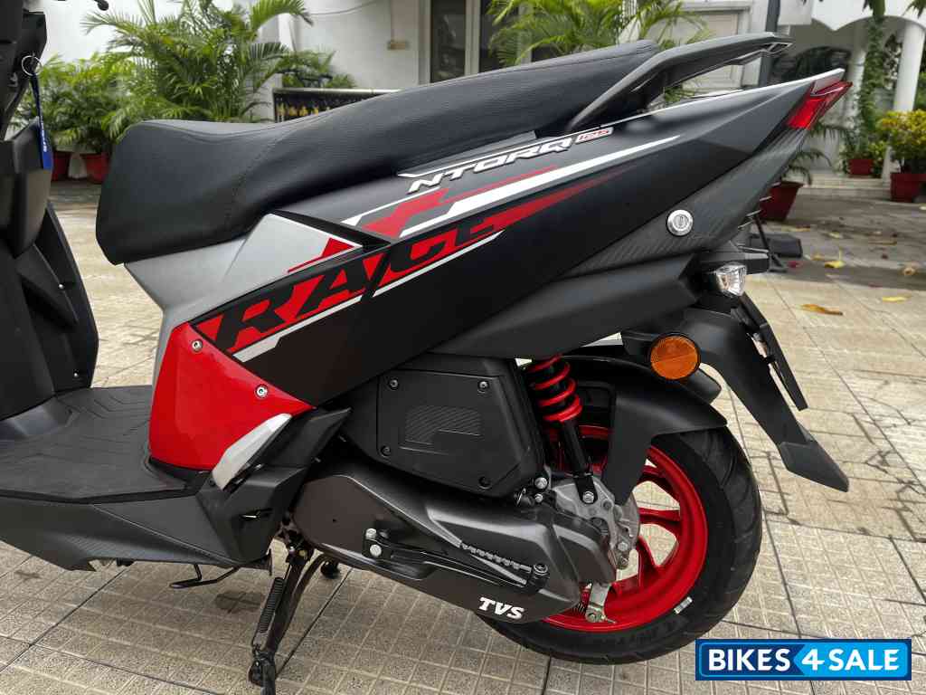 Red And Black TVS NTORQ 125 Race XP