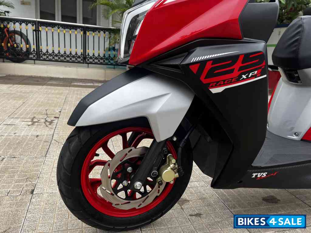 Red And Black TVS NTORQ 125 Race XP