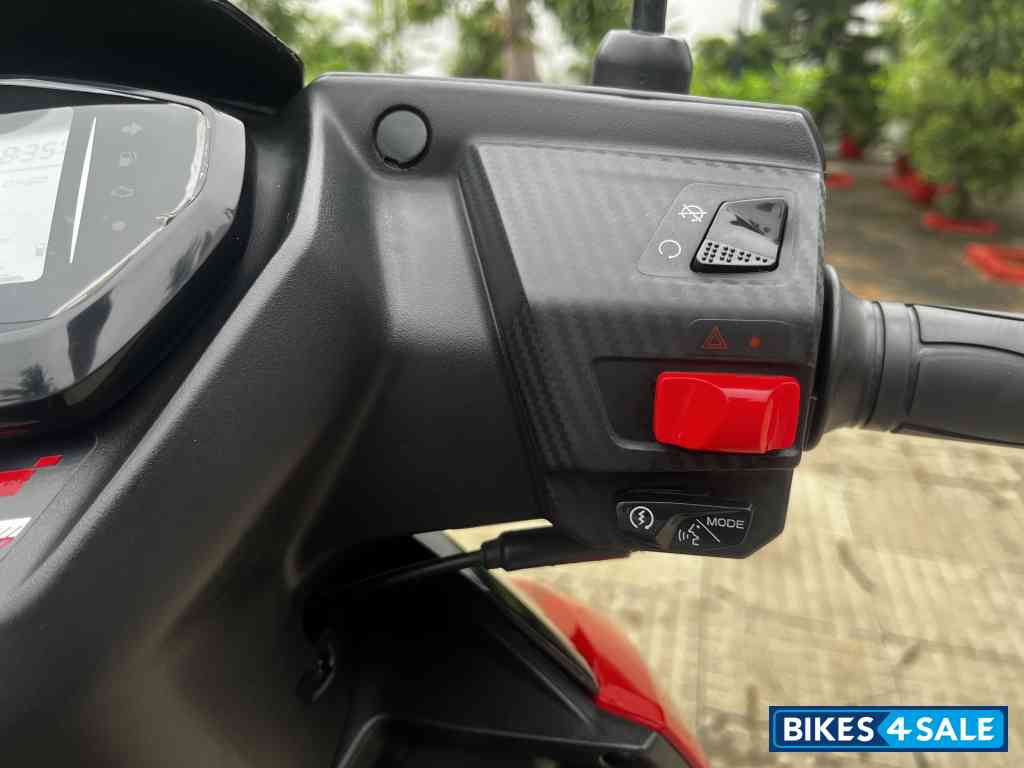 Red And Black TVS NTORQ 125 Race XP