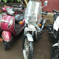 Orange Royal Enfield Interceptor 650 Twin