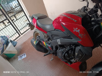 Red Bajaj Dominar 400 Disc