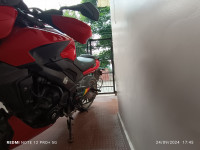 Red Bajaj Dominar 400 Disc