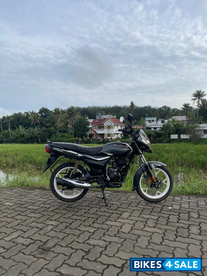 Charcoal Black Met Bajaj Platina 110 H-Gear BS6